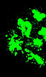 Preview wallpaper paint, spots, green, abstraction