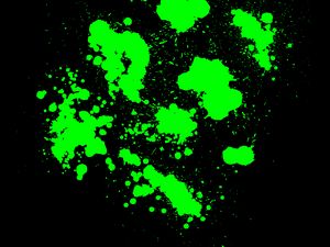 Preview wallpaper paint, spots, green, abstraction