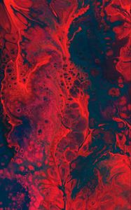 Preview wallpaper paint, spots, liquid, macro, red