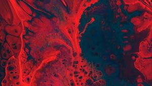 Preview wallpaper paint, spots, liquid, macro, red