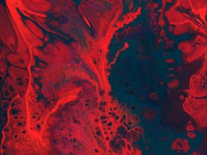 Preview wallpaper paint, spots, liquid, macro, red