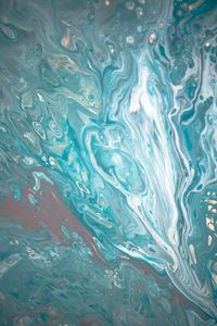 Preview wallpaper paint, spots, liquid, fluid art, stains, blue