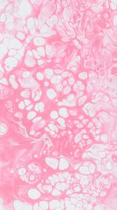 Preview wallpaper paint, spots, stains, pink, fluid art