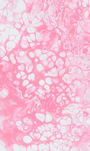 Preview wallpaper paint, spots, stains, pink, fluid art