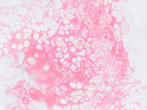 Preview wallpaper paint, spots, stains, pink, fluid art