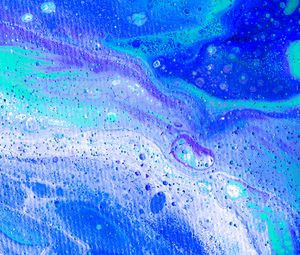 Preview wallpaper paint, spots, stains, blue, abstraction