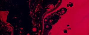 Preview wallpaper paint, spots, stains, red, abstraction