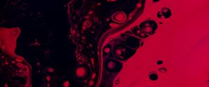 Preview wallpaper paint, spots, stains, red, abstraction