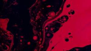 Preview wallpaper paint, spots, stains, red, abstraction
