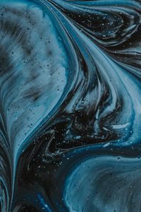 Preview wallpaper paint, stains, abstraction, blue