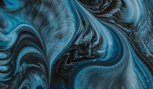 Preview wallpaper paint, stains, abstraction, blue