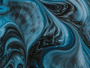 Preview wallpaper paint, stains, abstraction, blue