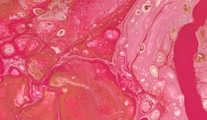 Preview wallpaper paint, stains, abstraction, liquid, pink