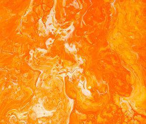 Preview wallpaper paint, stains, abstraction, orange, bright