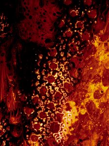 Preview wallpaper paint, stains, abstraction, glow, brown