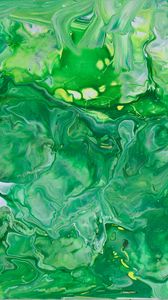 Preview wallpaper paint, stains, abstraction, mixing, green