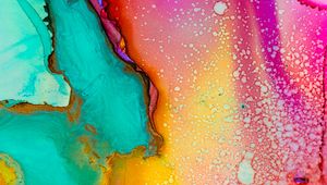 Preview wallpaper paint, stains, bright, multicolored, abstract