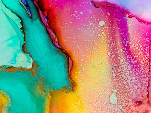 Preview wallpaper paint, stains, bright, multicolored, abstract
