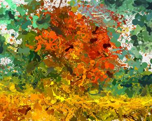 Preview wallpaper paint, stains, bright, colorful, chaotic