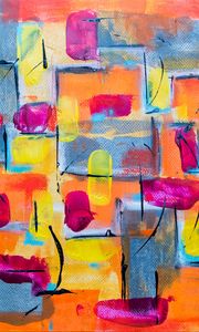 Preview wallpaper paint, stains, brushstrokes, colorful, abstraction