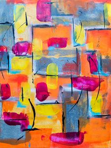 Preview wallpaper paint, stains, brushstrokes, colorful, abstraction