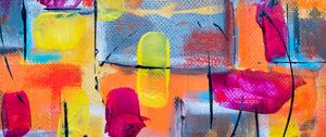Preview wallpaper paint, stains, brushstrokes, colorful, abstraction