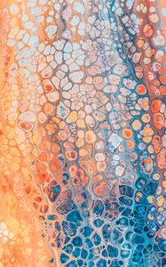 Preview wallpaper paint, stains, bubbles, surface