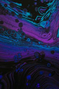 Preview wallpaper paint, stains, bubbles, liquid, abstraction