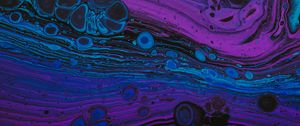 Preview wallpaper paint, stains, bubbles, liquid, abstraction