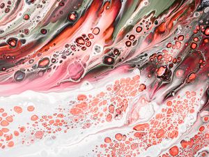 Preview wallpaper paint, stains, bubbles, macro, liquid, abstraction