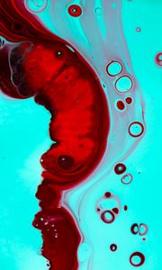 Preview wallpaper paint, stains, bubbles, liquid, macro, abstraction