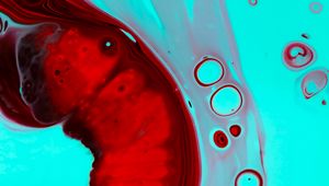 Preview wallpaper paint, stains, bubbles, liquid, macro, abstraction
