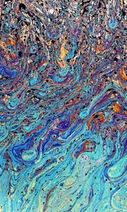 Preview wallpaper paint, stains, bubbles, colorful, abstraction