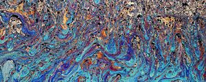 Preview wallpaper paint, stains, bubbles, colorful, abstraction
