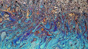 Preview wallpaper paint, stains, bubbles, colorful, abstraction
