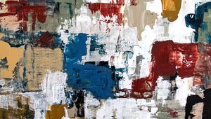 Preview wallpaper paint, stains, canvas, multi-colored