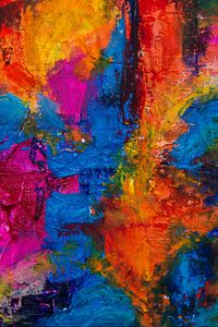 Preview wallpaper paint, stains, canvas, texture, surface, colorful