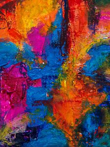 Preview wallpaper paint, stains, canvas, texture, surface, colorful
