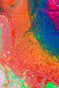 Preview wallpaper paint, stains, canvas, colorful, abstraction