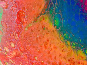 Preview wallpaper paint, stains, canvas, colorful, abstraction