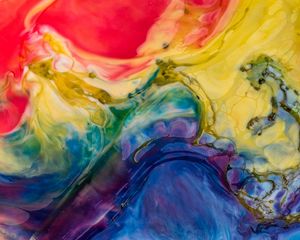 Preview wallpaper paint, stains, colorful, colourful