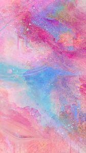 Preview wallpaper paint, stains, colorful, pink