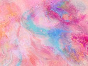 Preview wallpaper paint, stains, colorful, pink