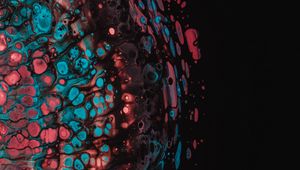 Preview wallpaper paint, stains, colorful, liquid, porous