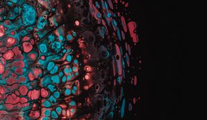 Preview wallpaper paint, stains, colorful, liquid, porous