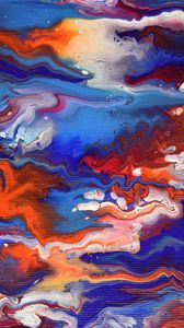 Preview wallpaper paint, stains, colorful, fluid art, bright