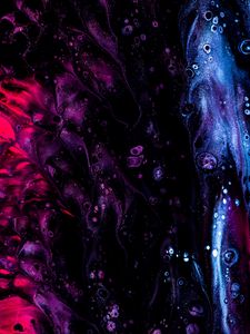 Preview wallpaper paint, stains, colorful, abstraction, glitter