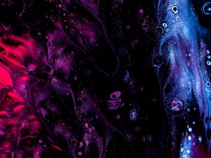 Preview wallpaper paint, stains, colorful, abstraction, glitter