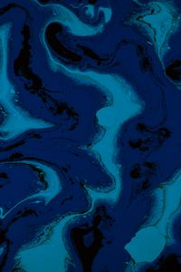 Preview wallpaper paint, stains, fluid art, liquid, blue