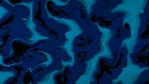 Preview wallpaper paint, stains, fluid art, liquid, blue